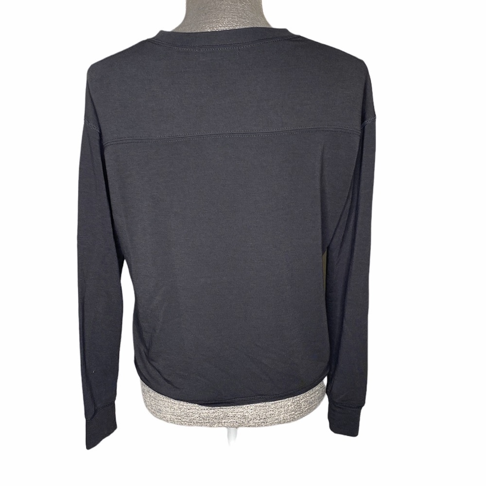 FIFTH SUN "CANT ADULT TODAY" LONG SLEEVE CROP SHIRT SMALL - Picture 3 of 4